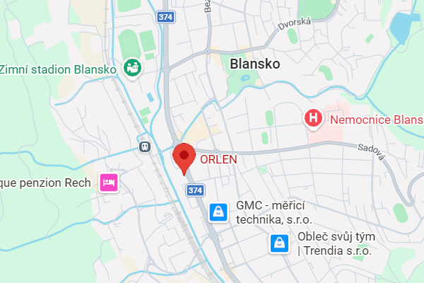 autopůjčovna Blansko